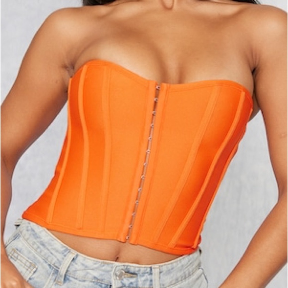 Orange Corset